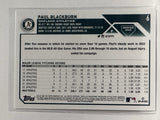 #6 Paul Blackburn Oakland Athletics 2023 Topps Series One Baseball Card