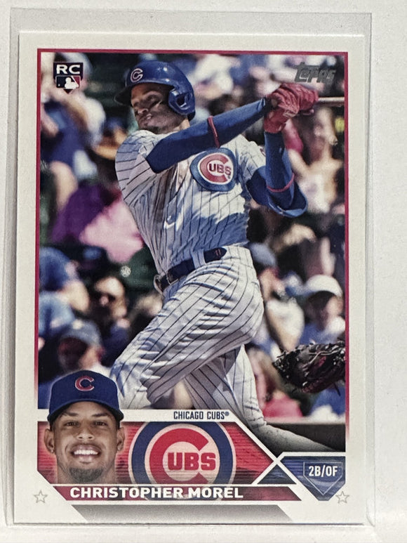 #308 Christopher Morel Rookie Chicago Cubs 2023 Topps Series One Baseball Card