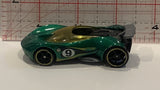 Green #9 Lotus Concept Hot Wheels Toy Diecast Car