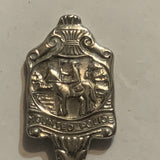 Mounted Police Banff Alberta RCMP Collectable Souvenir Spoon CY