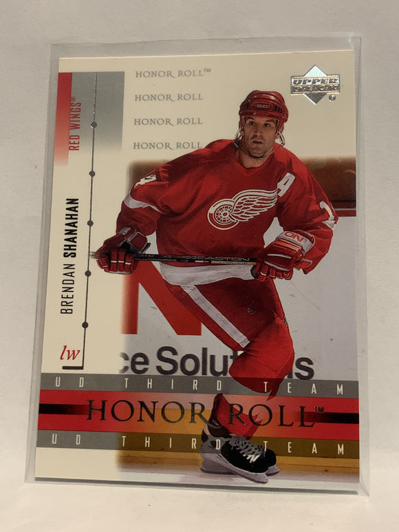 #49 Brendan Shanahan Honor Roll Detroti Red Wings 2001-02 Upper Deck Hockey Card  NHL
