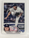 #45 Gerrit Cole New York Yankees 2023 Topps Series One Baseball Card