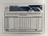#45 Gerrit Cole New York Yankees 2023 Topps Series One Baseball Card