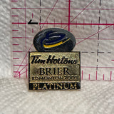 Tim Hortons Brier Edmonton 2005 Platinum  Lapel Pin