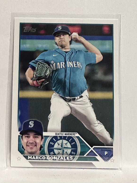#144 Marco Gonzales Seattle Mariners 2023 Topps Series One Baseball Card