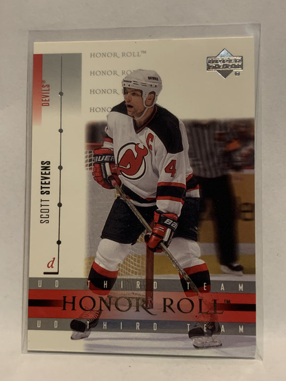 #23 Scott Stevens Honor Roll New Jersey Devils 2001-02 Upper Deck Hockey Card  NHL
