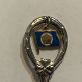 Minnesota State Flag Collectable Souvenir Spoon CZ