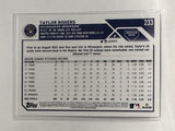 #233 Taylor Rogers Milwaukee Brewers 2023 Topps Series One Baseball Card