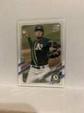 #54 Joakim Saria Oakland Athletics 2021 Topps Series One Baseball Card
