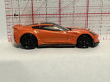 Orange Corvette C7 Z06 DTW79 N32 2016  Hot Wheels Diecast Car