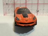Orange Corvette C7 Z06 DTW79 N32 2016  Hot Wheels Diecast Car