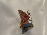 375 Club Bowling Lapel Hat Pin CI