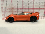 Orange Corvette C7 Z06 DTW79 N32 2016  Hot Wheels Diecast Car