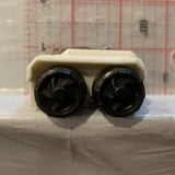 White Racer Mcdonalds Hot Wheels Loose Diecast Car 1/64 HA