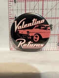 Valentino Returns Movie Poster Button Pinback