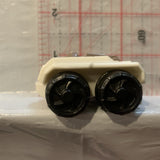 White Racer Mcdonalds Hot Wheels Loose Diecast Car 1/64 HA