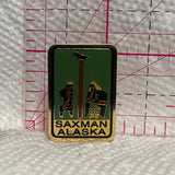 Saxman Alaska  Lapel Pin