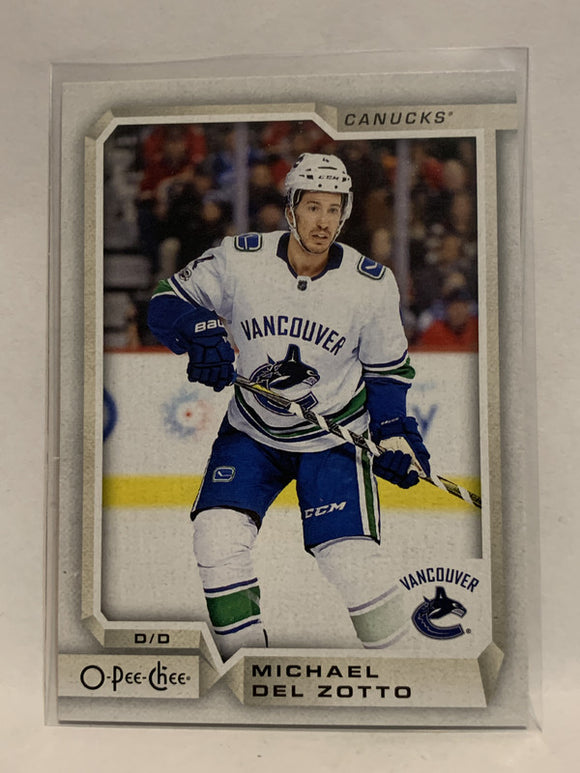 #272 Michael Del Zotto Vancouver Canucks 2018-19 O-Pee-Chee Hockey Card  NHL