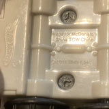 White Racer Mcdonalds Hot Wheels Loose Diecast Car 1/64 HA