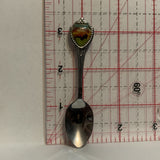 North Dakota Bison Buffalo Collectable Souvenir Spoon CZ