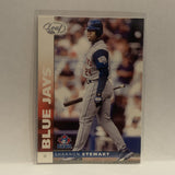 #139 Shannon Stewart Toronto Blue Jays 2002 Donruss Leaf Baseball Card HQ