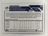 #270 Yusei Kikuchi Toronto Blue Jays 2023 Topps Series One Baseball Card