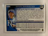 #528 Brian Bannister Kansas City Royals 2010 Topps Baseball Card