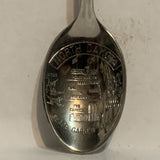 North Dakota Peace Garden State Collectable Souvenir Spoon CZ