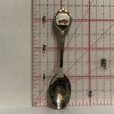 North Dakota Peace Garden State Collectable Souvenir Spoon CZ