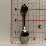 North Dakota Peace Garden State Collectable Souvenir Spoon CZ