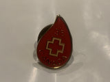 35th Blood Donation Canada Red Cross Lapel Hat Pin CI