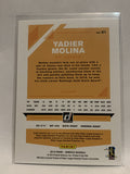 #81 Yadier Molina St Louis Cardinals 2019 Donruss Baseball Card MLB