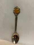 Stratford Janurary Carnation Flower Souvenir Spoon