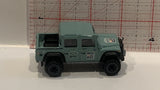 Blue '15 Land Rover Defender Double Cab FJV45 Hot Wheels Toy Diecast Car