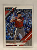 #75 A.J. Pollock Arizona Diamondbacks 2019 Donruss Baseball Card MLB