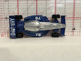 Blue Dyna City 78 Race Car Motor Max Diecast Car