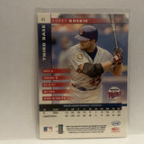#83 Corey Koskie Minnesota Twins 2002 Donruss Leaf Baseball Card HQ