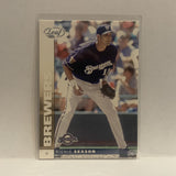 #82 Richie Sexson Milwaukee Brewers 2002 Donruss Leaf Baseball Card HQ