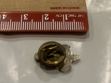 Green Evergreen Tree Lapel Hat Pin CI