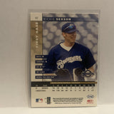 #82 Richie Sexson Milwaukee Brewers 2002 Donruss Leaf Baseball Card HQ