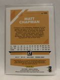 #192 Matt Chapman Oakland Athletics 2019 Donruss Baseball Card MLB