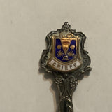 Crieff Crest Emblem Collectable Souvenir Spoon CZ