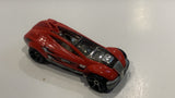 Red Accellum Hot Wheels Toy Diecast Car