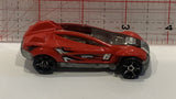 Red Accellum Hot Wheels Toy Diecast Car