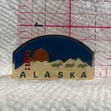 Alaska Dogsled  Lapel Pin