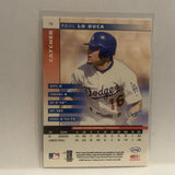 #79 Paul Lo Duca Los Angeles Dodgers 2002 Donruss Leaf Baseball Card HQ