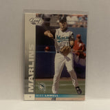 #70 Mike Lowell Florida Marlins 2002 Donruss Leaf Baseball Card HQ