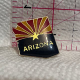 Arizona State Logo  Lapel Pin