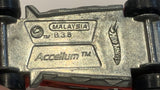 Red Accellum Hot Wheels Toy Diecast Car