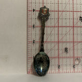 Jersey Crest Emblem Collectable Souvenir Spoon CZ